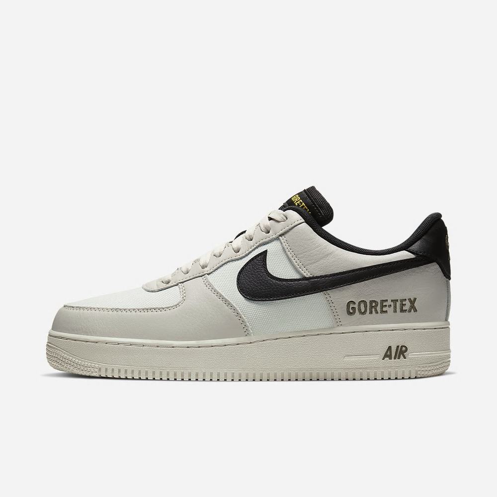 Basket Nike Air Force 1 GORE-TEX Grise 4397-286 Light Bone/Medium Olive/Saffron Quartz/Black Homme | WCF-73155822